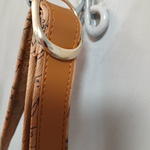 Vintage Tooled Leather Satchel - Picture 4 of 13